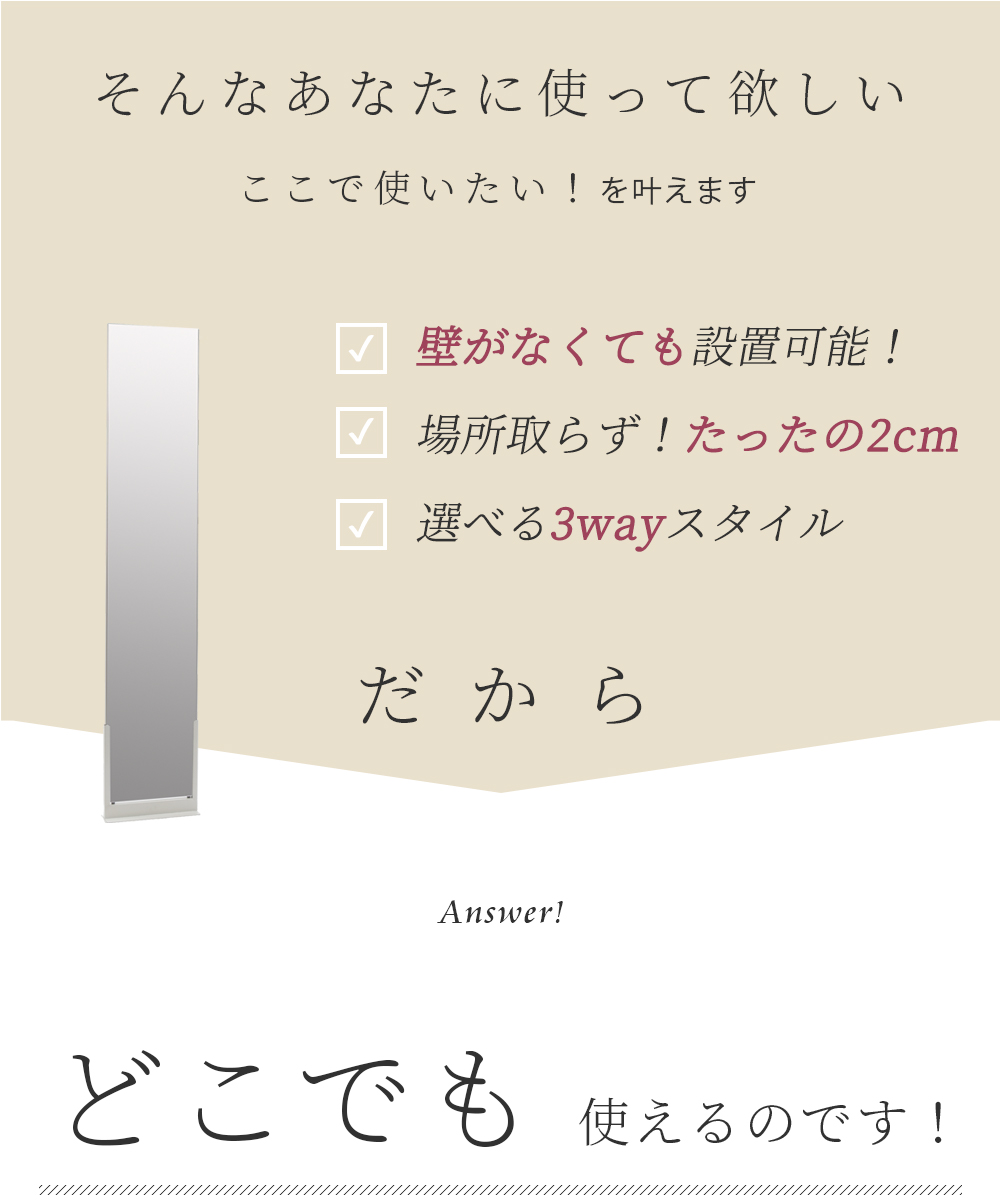 Accent+ どこでもミラー TATTA-